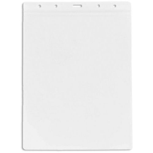 Porte-badge A5 Hermétique Transparent Souple
