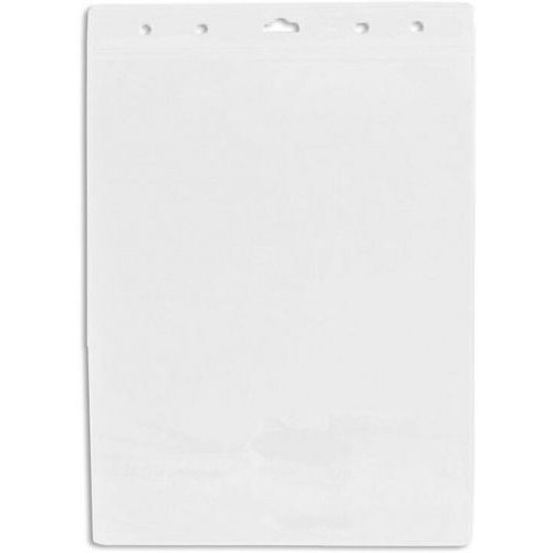 Porte-badge A5 Transparent Souple