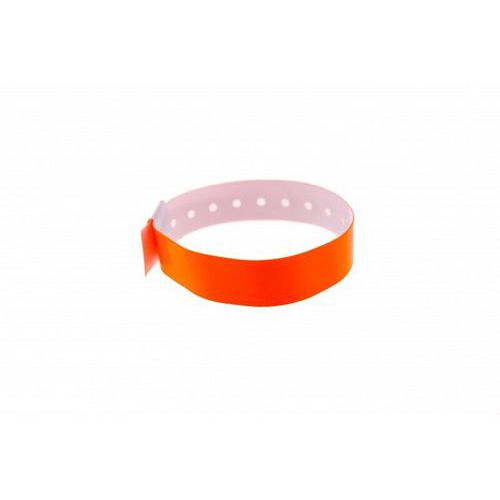 Bracelet Ã‰vénementiel Vinyle Type L - Brillant - Orange