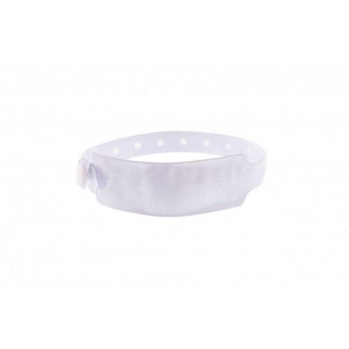 Bracelet Holographique Extra-large Avec Ã‰toiles - Blanc
