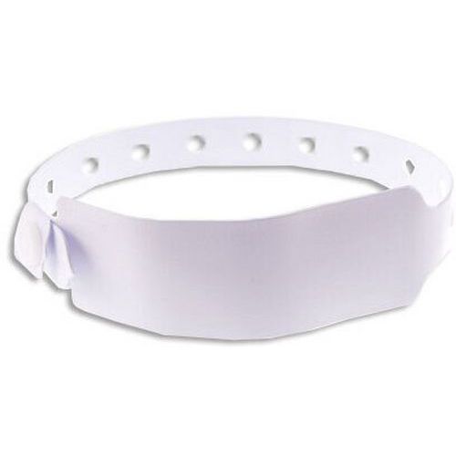 Bracelet Ã‰vénementiel Vinyle Extra-large - Mat - Blanc