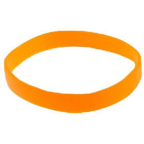 Bracelet En Silicone Uni - Adulte - Orange