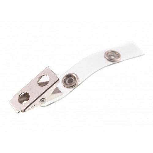 Pince Crocodile Métal Avec Lanière Transparente