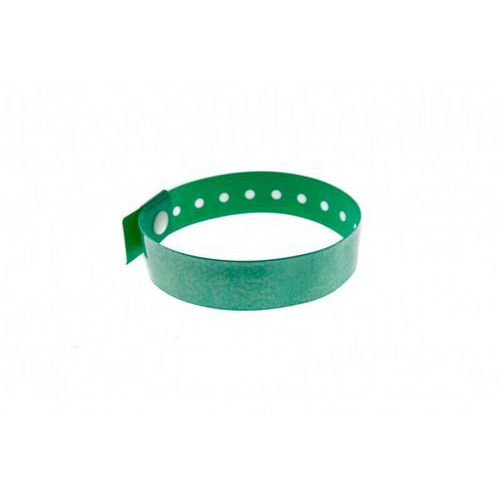 Bracelet Holographique Type L Avec Bulles - Vert
