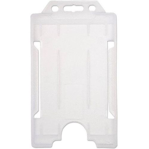 Porte-badge Ã‰co-responsable - Horizontal - Transparent