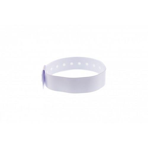 Bracelet Ã‰vénementiel Vinyle Type L - Mat - Blanc