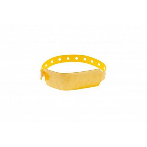 Bracelet Holographique Extra-large Avec Ã‰toiles - Jaune