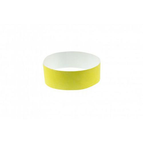 Bracelet En Papier Indéchirable 19 Mm - Jaune