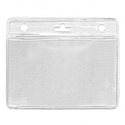 Porte-badge Souple Pour 2 Cartes - Horizontal