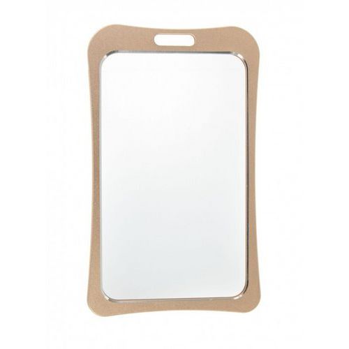 Porte-badge Aspect Métallisé - Cuivre - Vertical