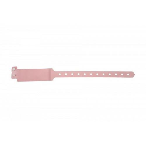Bracelet Hôpital Avec Ã‰tiquette - Adulte - Rose Pâle