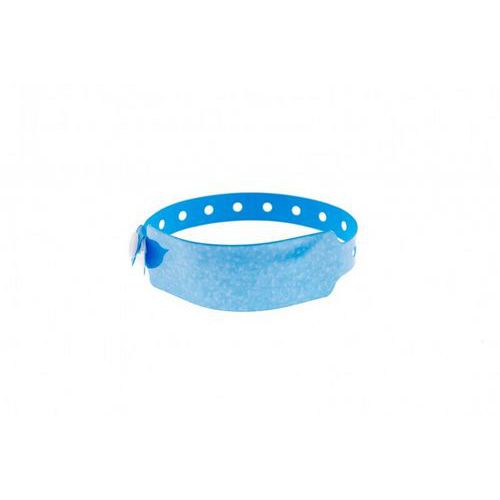 Bracelet Holographique Extra-large Avec Ã‰toiles - Bleu