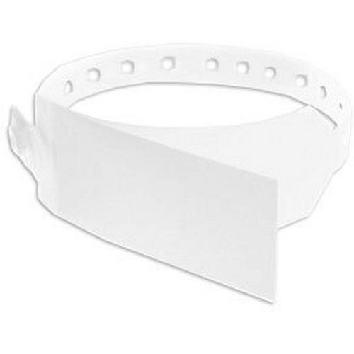 Bracelet Hôpital Avec Rabat Étiquette - Enfant - Blanc