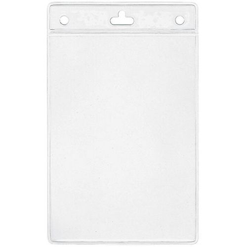 Porte-badge A6 Souple Transparent