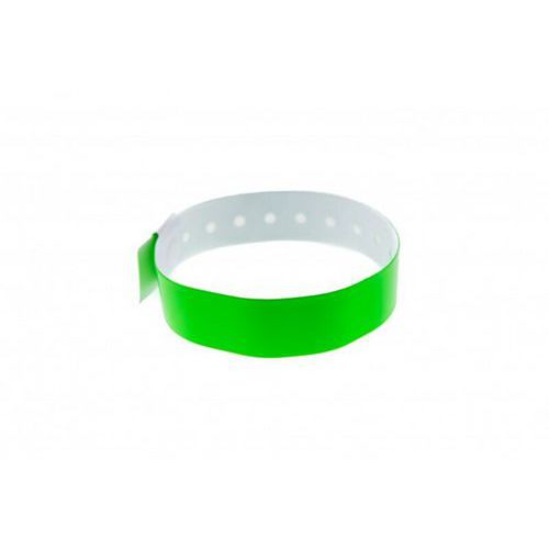 Bracelet Événementiel Vinyle Type L - Brillant - Vert