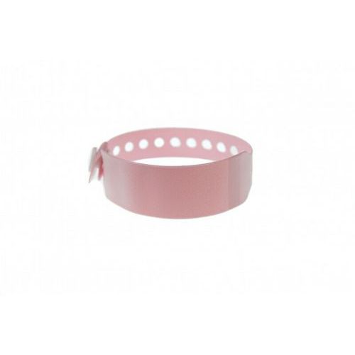 Bracelet Hôpital Avec Ã‰tiquette - Enfant - Rose Pâle