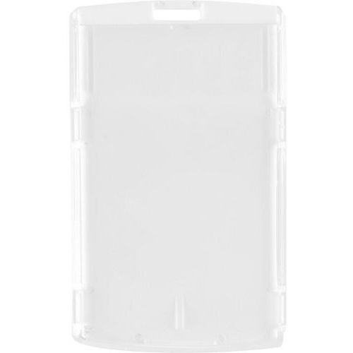 Porte Badge à Fermeture Clipsable Dorsale - Vertical