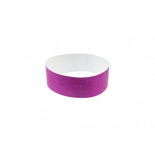 Bracelet En Papier Indéchirable 19 Mm - Violet