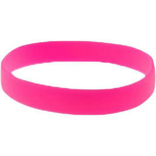 Bracelet En Silicone Uni - Adulte - Rose