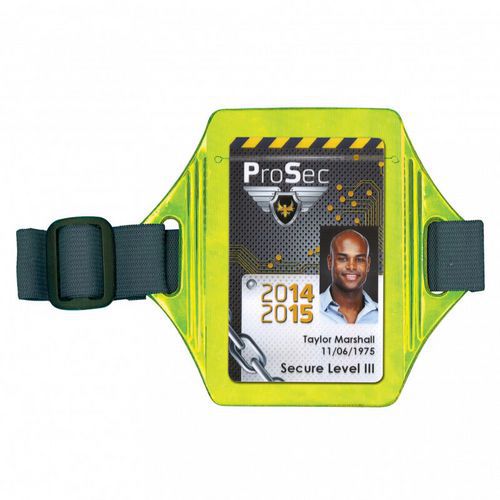 Brassard Porte-badge - Réfléchissant