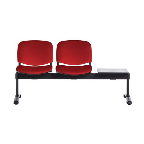 Poutre Agora 2 Places Avec Tablette T Issu Rouge
