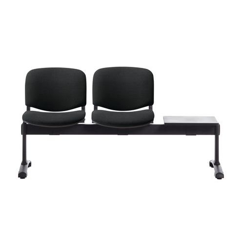Poutre Agora 2 Places Avec Tablette T Issu Noir