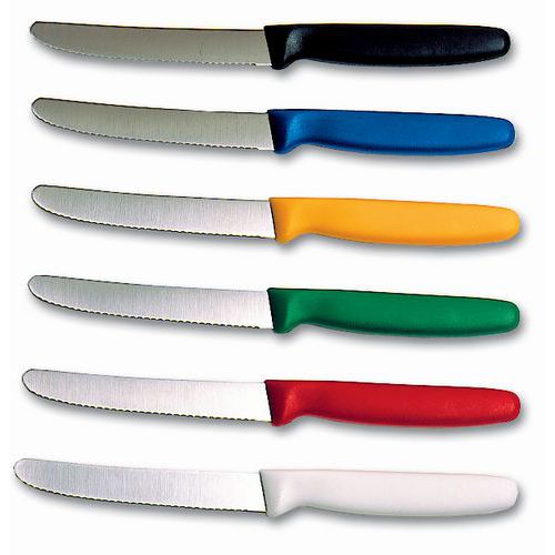 Couteau Cranté Manche Noir Longueur 110mm_182 104