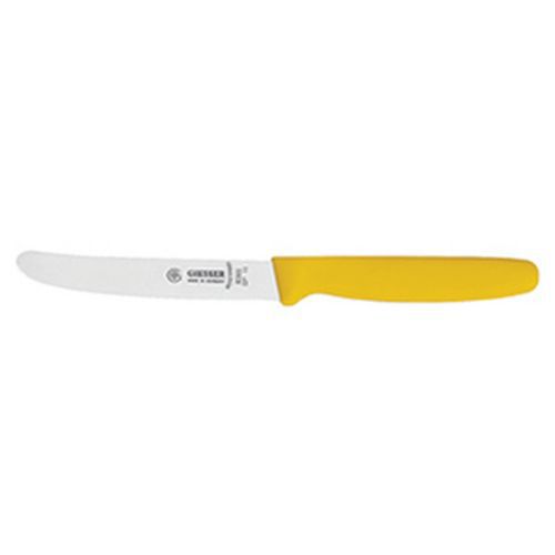 Couteau Cranté Manche Jaune Longueur 110mm_182 504