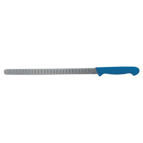 Couteau à Saumon Bleu Lame Alvéolée Longueur 310mm_182 324