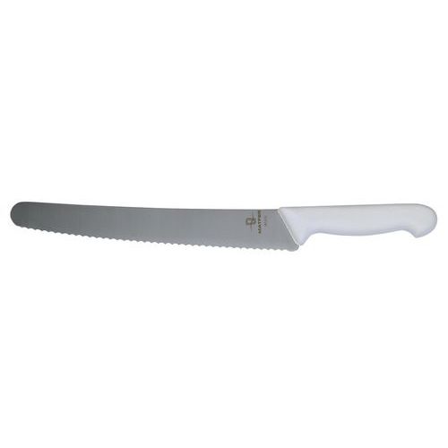 Couteau Universel Denté Blanc Longueur 250mm_182 610