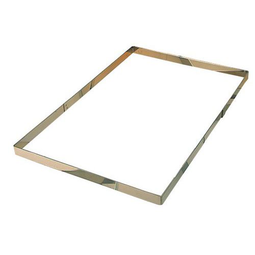 Cadre Standard Inox Mousse Pour Plaque 400x300mm_371 025
