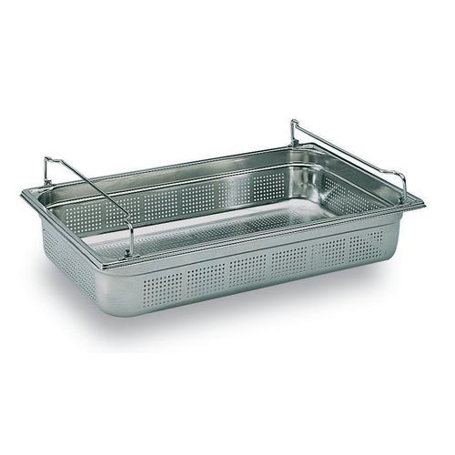 Bac Perforé Anses Panier 1/1 Hauteur 100mm_741 510