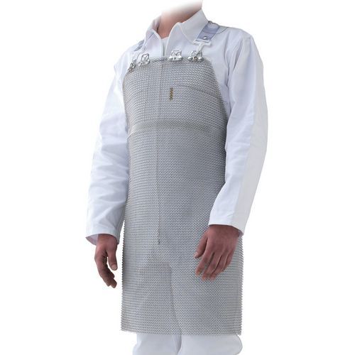 Tablier De Boucher En Cotte De Maille & Harnais_100046