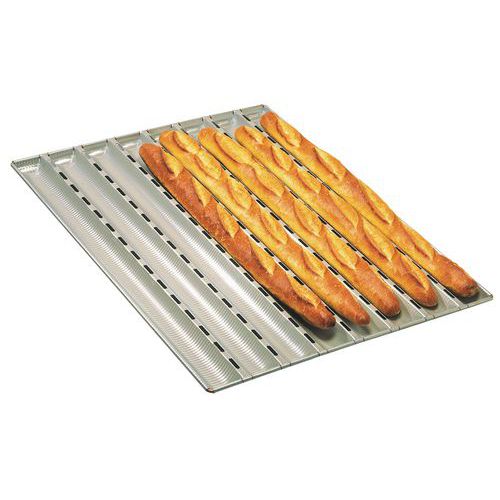 Plaque 5x2 Livres Aluminium Gaufré Longueur 800mm_311 135