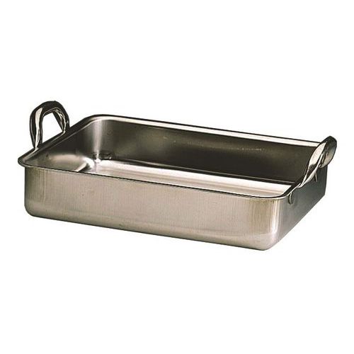 Plaque à Rôtir Acier Inoxydable - Longueur 500mm_713 550