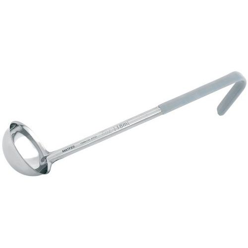 Louche Inox 12 Cl Manche Pvc Gris_112 731