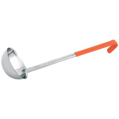 Louche Inox 235 Cl Manche Pvc Orange_112 733