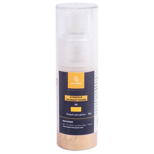 Colorant Poudre En Atomiseur Or Clair_410270