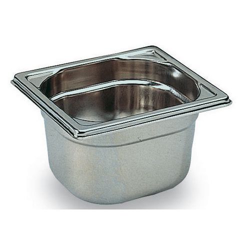 Bac Gastronorme Plein Sans Anse 1/6- Hauteur 150mm_746 015