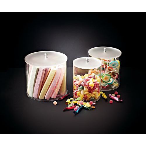 Boîte Ronde Avec Couvercle Diamètre 180mm_611206