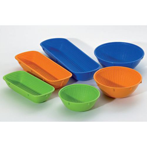 Banneton Oval Polypropylène Orange 1000g_118 509