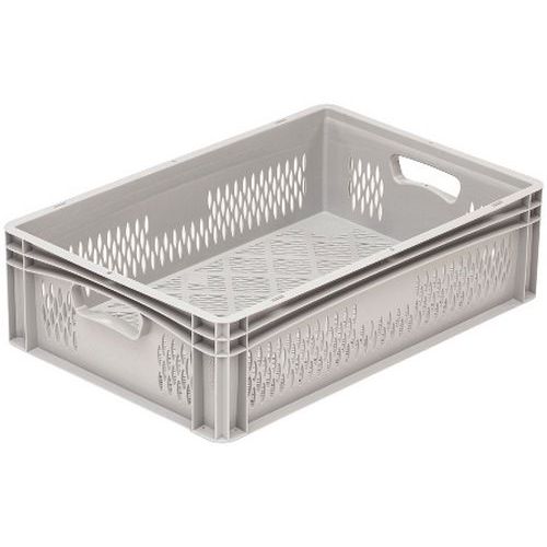 Bac Gerbable Ajouré Gris Polypropylène_149100