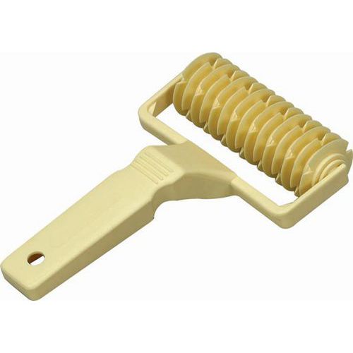 Rouleau à Losanges Blanc Plastique Longueur 110mm_141 110