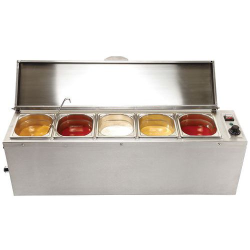 Pompe bain-marie pour la distribution de sauce chocolat - SERVER