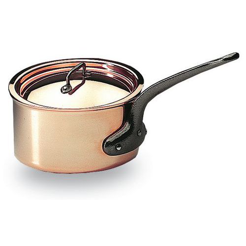 Casserole cuivre Alliance avec couvercle_Matfer Manutan.fr