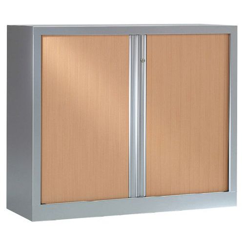 Armoire Métal Luxe L.120 Cm Rideaux à Préh. Totale_jh07187a