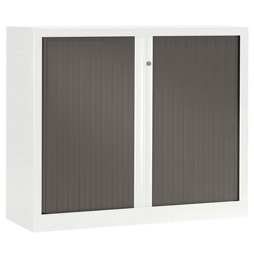 Armoire Métal Luxe L.120 Cm Rideaux À Préh. Totale_jh07187a