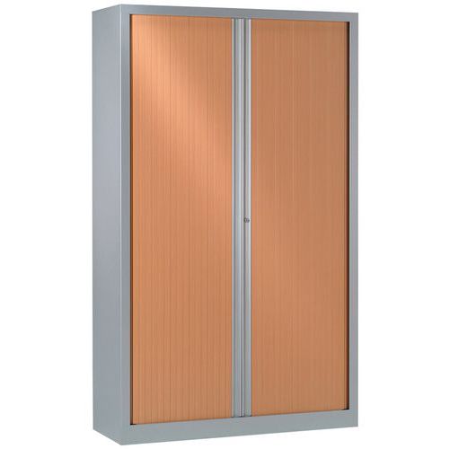 Armoire Métal Luxe L.120 Cm Rideaux À Préh. Totale_jh07186d