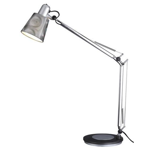 Lampe De Bureau Casting Grise - Aluminor