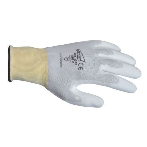 Gant De Manutention Enduit Pu Blanc T6